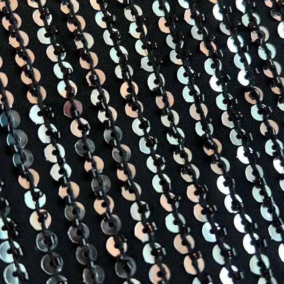 Endless Rose - Open back sequin dress mini long sleeves size S - Picture 10 of 16